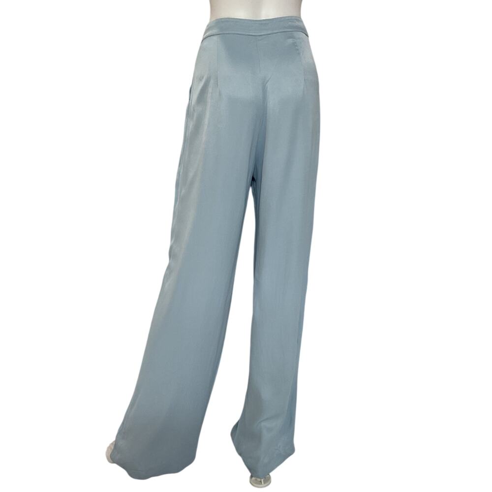 Selmacilek Elegant Baby Blue Revolve Pants Size M - Picture 3 of 5